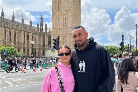 Meet tennis bad boy Nick Kyrgios’ stunning girlfriend Costeen Hatzi as pair head out sightseeing..