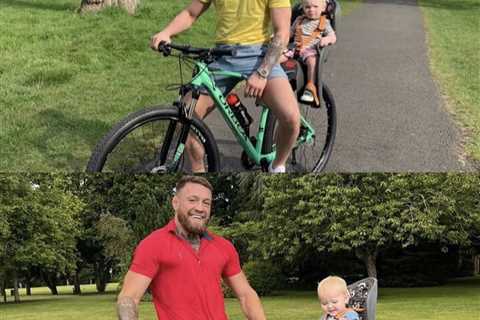 UFC ace Conor McGregor compares his garden to Phoenix Park as he shares pictures cycling with his..