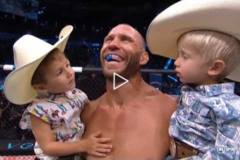 Donald 'Cowboy' Cerrone Retires 🤠 UFC 278 Post-Fight Octagon Interview With Joe Rogan