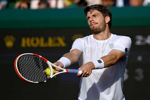 Cameron Norrie’s pals sent  techno music to pump him up before Wimbledon quarter-finals victory