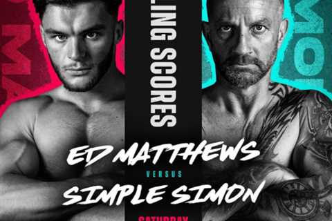 Ed Matthews vs Simple Simon TikTok boxing: Live stream, UK start time, FULL fight undercard