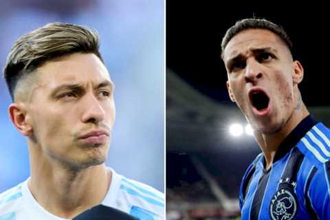 Ajax set asking price for Manchester United to sign Antony and Lisandro Martinez