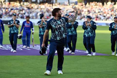 Reece Topley gets best England ODI figures EVER as he takes incredible 6-24 to down India at Lord’s