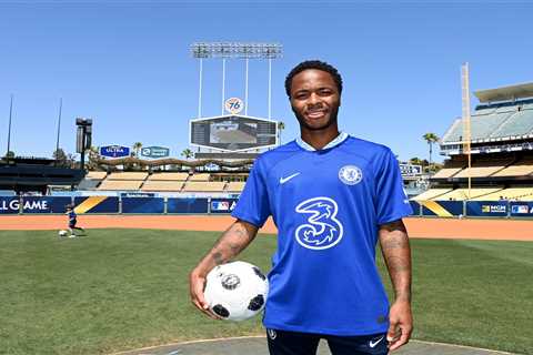 ‘Chelsea could get best years’ – Blues hero Joe Cole delighted with Sterling signing as mural..