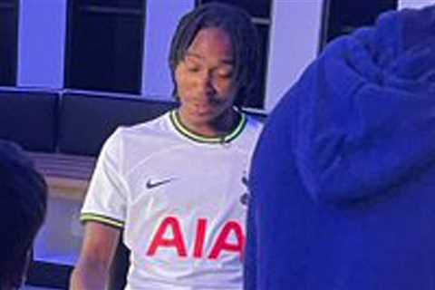 Leaked picture shows Djed Spence in Tottenham shirt after right-back completes medical ahead of..