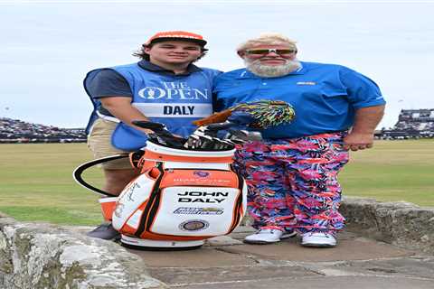 Who is Open Championship winner John Daly’s son and does he have a deal with Hooters?