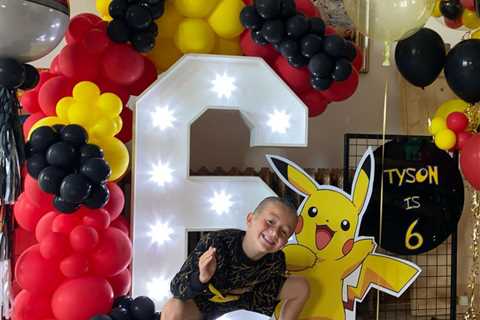 Inside Tyson and Paris Fury’s son’s incredible 6th birthday party with Pokemon theme and HUGE..