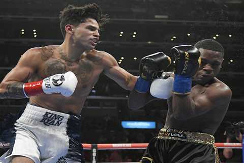 Watch Ryan Garcia KO Javier Fortuna after knocking rival down THREE times then call out Gervonta..