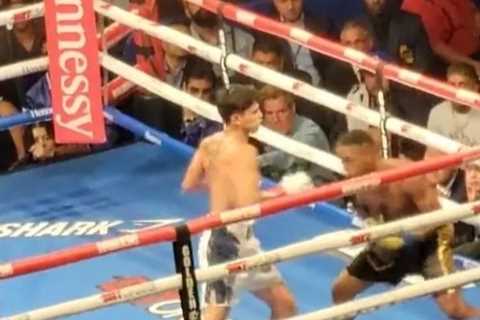 Watch Ryan Garcia throw left hook so fast camera barely catches punch as boxing star calls out..