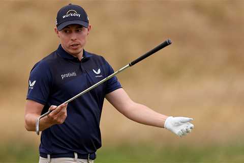 2022 British Open: Matt Fitzpatrick: 'I'm not really a fan' of firm, bouncy Old..