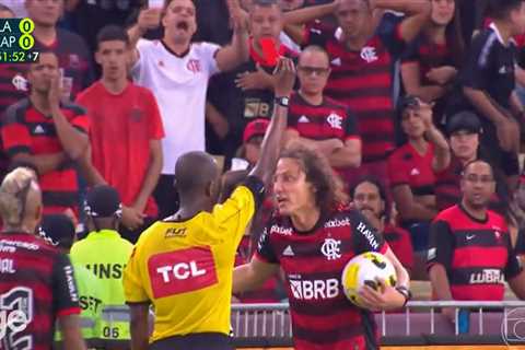 ‘Go f*** yourself’ – Ex-Arsenal and Chelsea star David Luiz sent off for X-rated blast at referee..