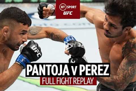 Statement made with first-round sub!  Alexandre Pantoja v Alex Perez  UFC 277 Full Fight Replay