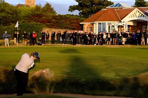 Iconic bunker shot on fourth playoff hole of 2022 AIG Women's Open clinches win for Ashleigh..