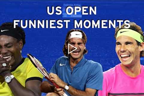 US Open Funniest Moments!