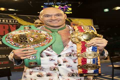 Tyson Fury vacates Ring magazine title after confirming retirement and belt could be on line for..