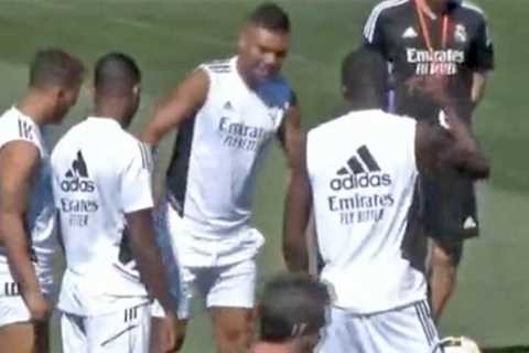 Real Madrid star Casemiro caught on camera as Man Utd transfer deal edges closer