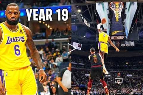 LEBRON JAMES IS NOT HUMAN MOMENTS (2022 Season Highlights)