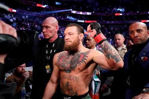 UFC star Conor McGregor looks almost unrecognisable as he shares throwback snap of his fight with..