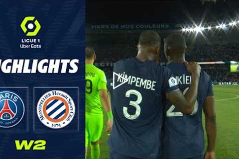 PARIS SAINT-GERMAIN - MONTPELLIER HÉRAULT SC (5 - 2) - Highlights - (PSG - MHSC) / 2022-2023