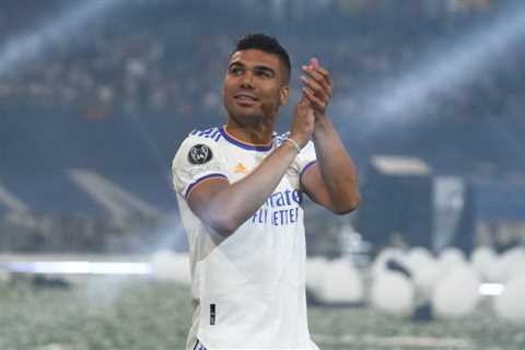 Manchester United confirm deal to sign Casemiro from Real Madrid