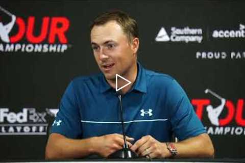 Jordan Spieth Wednesday Presser 2022 TOUR Championship