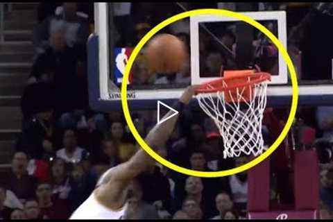 Lebron James Missed Dunks Compilation  in NBA