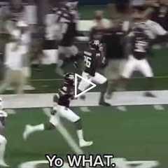 Best touchdown of the day!impact play..#sports #trending #collegegameday #football #texasaggies