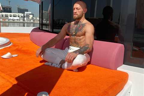 Inside Conor McGregor’s luxury yacht that he sailed to Fight Island for UFC showdown vs Dustin..