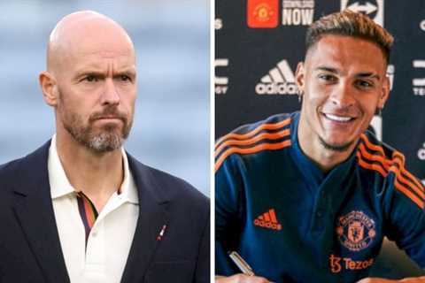 Man Utd boss Erik ten Hag coy on whether Antony will make his debut against Arsenal