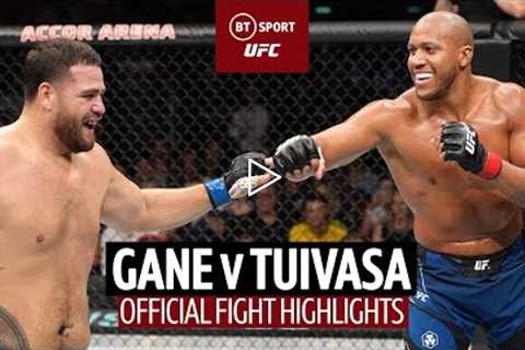 Ciry Gane GOES TO WAR with Tai Tuivasa and comes through the victor at UFC Paris! 🇫🇷