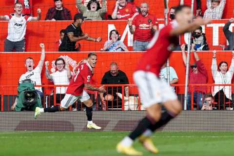 Dalot lauds early impact made by Antony after scoring against Arsenal on debut