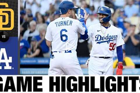 Padres vs. Dodgers Game Highlights (9/3/22) | MLB Highlights