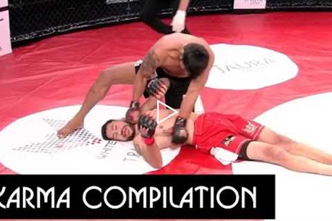 INSTANT KARMA IN MMA ▶ BEST MOMENTS / COMPILATION - HIGHLIGHTS