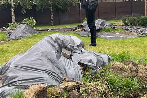 Oleksandr Usyk’s garden destroyed after occupation of Russian soldiers as he returns home following ..