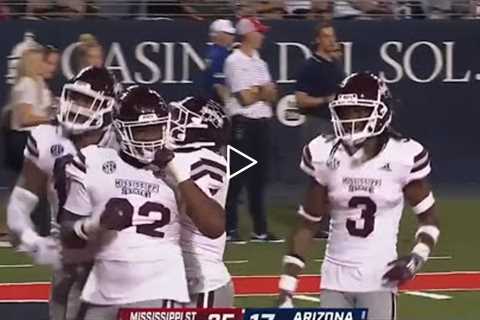 Mississippi State vs Arizona Highlights | College Football Week 2 | 2022 College Football Highlights