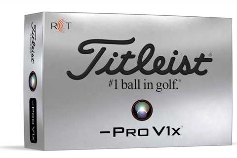 Titleist adds Pro V1x Left Dash and AVX to RCT (Radar Capture Technology) golf ball line