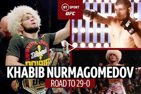 Khabib Nurmagomedov's Road to 29-0! Undefeated. Undisputed.  UFC on BT Sport