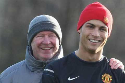 Man Utd hero Sir Alex Ferguson ‘launched himself’ at Geoff Shreeves over Cristiano Ronaldo