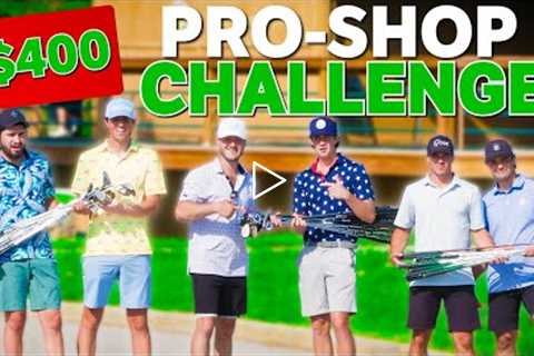 We Played A 2v2v2 Scramble On A $400 Budget | Pro Shop Golf Challenge