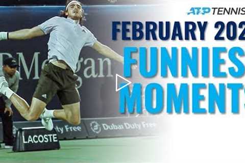 Funny ATP Tennis Moments and Fails: February 2020 😂