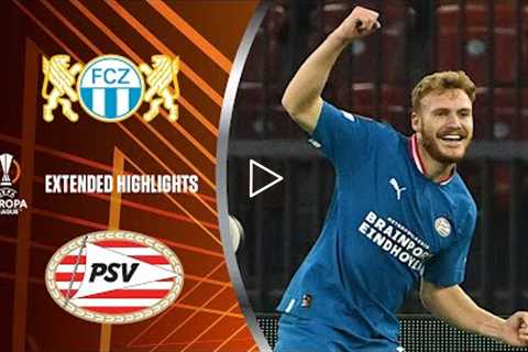 Zürich vs. PSV: Extended Highlights | UEL Group Stage MD 3 | CBS Sports Golazo