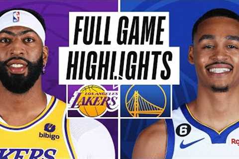 LAKERS at WARRIORS | NBA PRESEASON FULL GAME HIGHLIGHTS | October 9, 2022