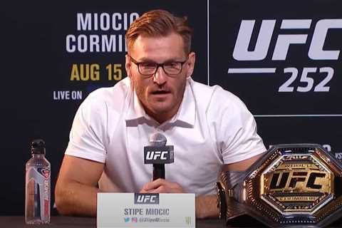 Stipe Miocic Put an End to Speculation: ‘I’ve been thinking about retirement since the first UFC..