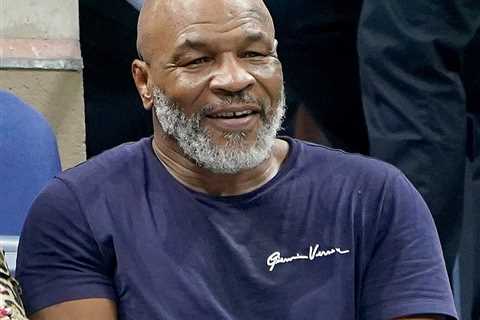 Photographer claims Mike Tyson ‘tried to grab my breast’ during shoot but he insists they were in..