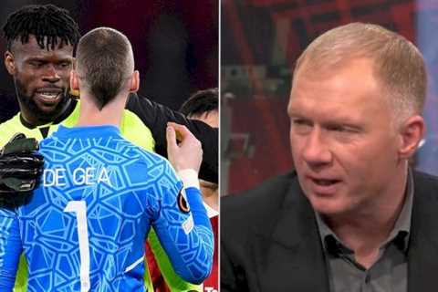Fans livid at Paul Scholes’ claims about Omonia Nicosia goalkeeper after Man Utd heroics