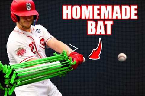 Can a Homemade Bat Hit a Baseball 100MPH?