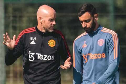 Man Utd boss Erik ten Hag denies Bruno Fernandes problem ahead of Tottenham clash