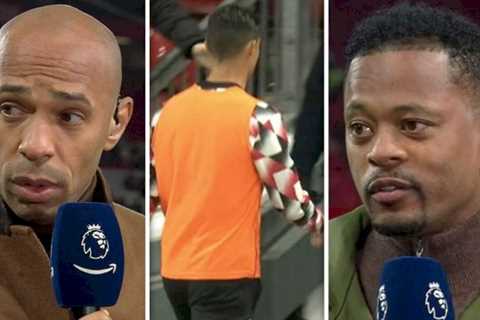 Thierry Henry and Patrice Evra agree on Cristiano Ronaldo antics in Man Utd’s win vs Spurs