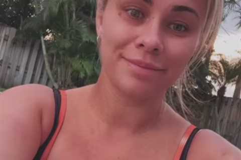 Paige vanZant shares video of herself in a bikini in a hot tub as ex-UFC star and OnlyFans model..