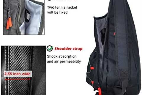 Tennis Bag for Men Women, Racquetball Pickleball Paddle Squash Sling Bags Crossbody Sports Backpack ..